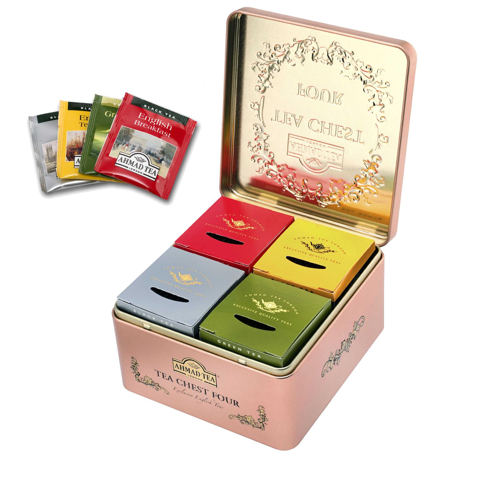 Selected image for AHMAD TEA Kutija sa čajevima Tea Chest Box 4x10/1