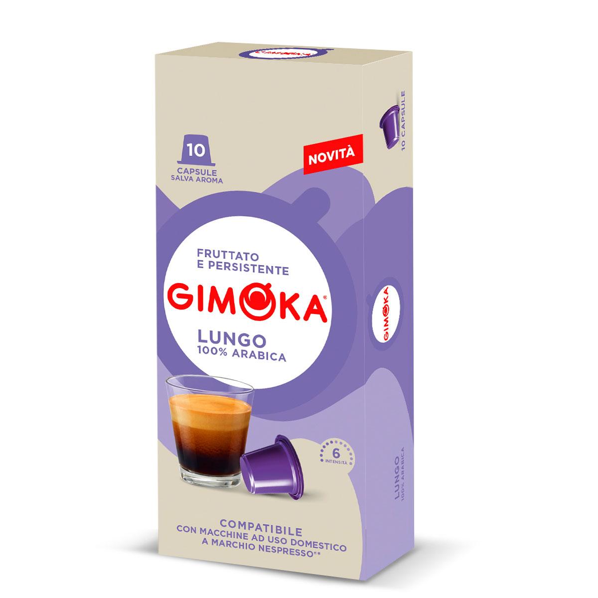GIMOKA Kapsule Lungo Nespresso 10/1