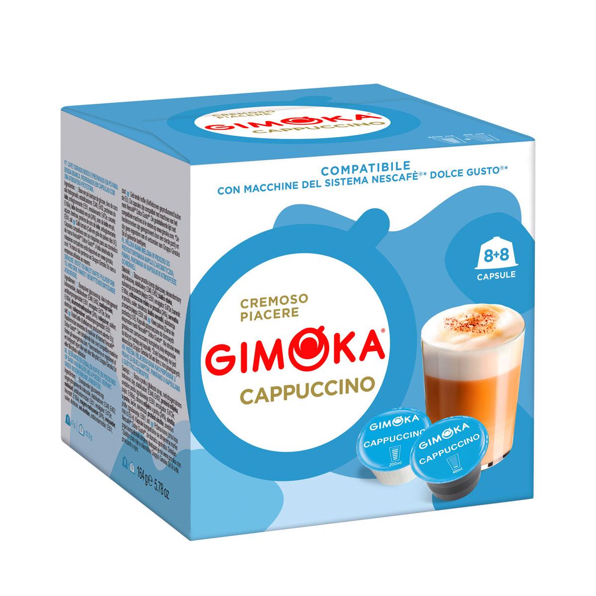 GIMOKA Kapsule za Dolce Gusto Cappuccino 8+8