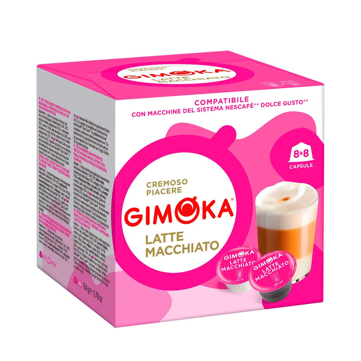 GIMOKA Kapsule za Dolce Gusto Latte Macchiato 8+8