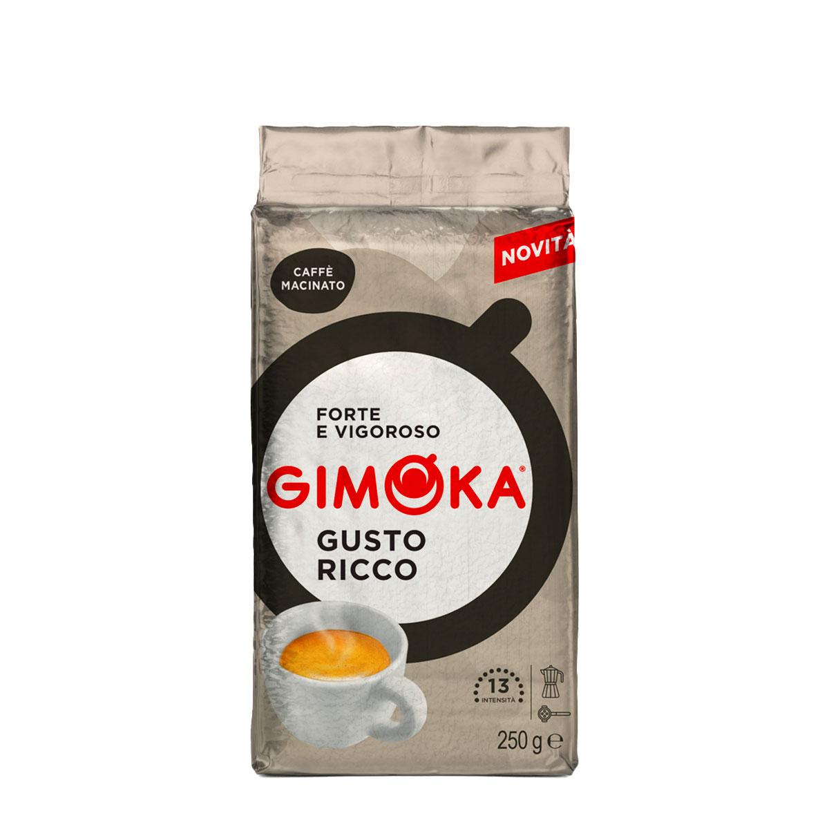 GIMOKA Mešavina pržene mlevene kafe Gusto Ricco espresso 250g