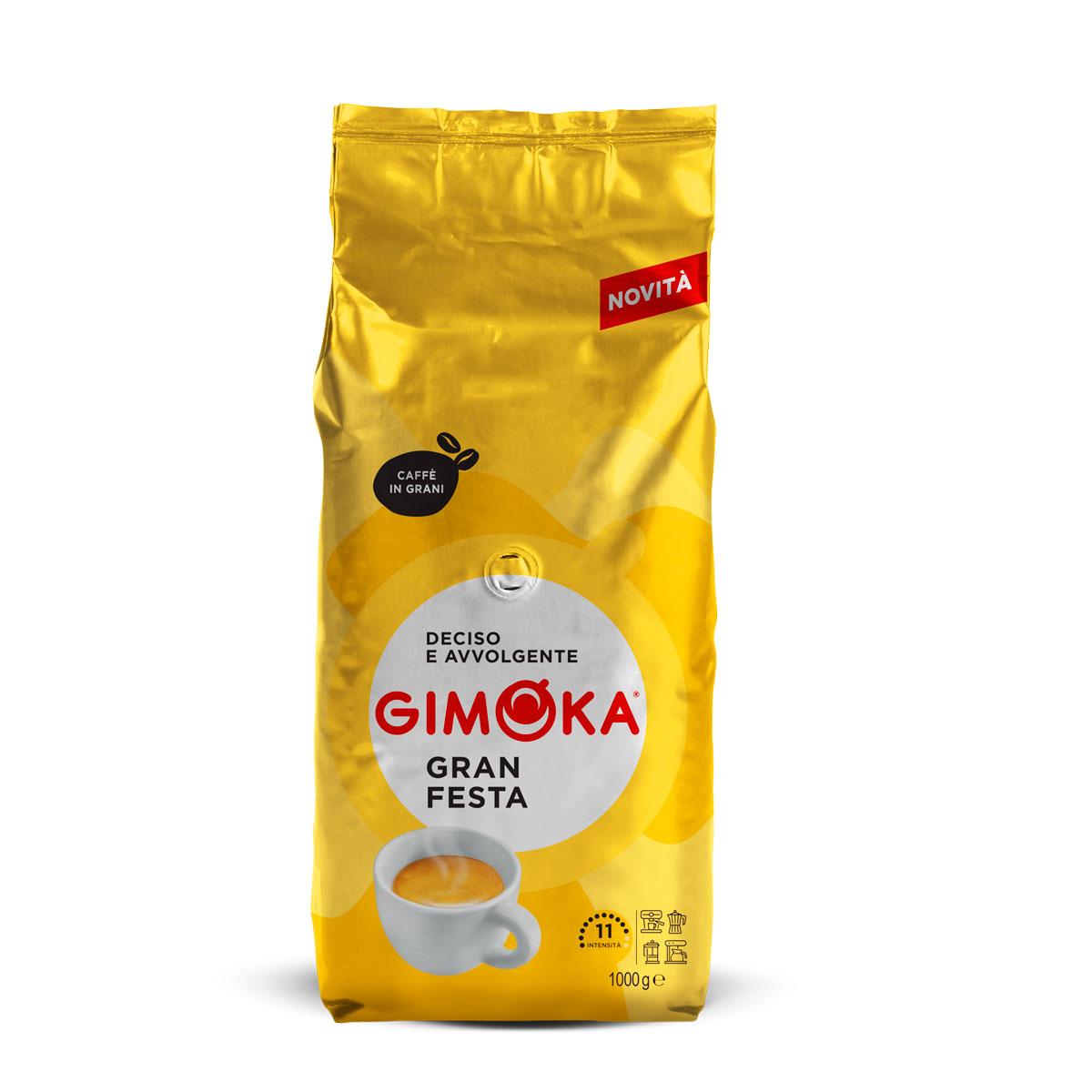 GIMOKA Pržena kafa u zrnu Gran Festa espresso 1kg