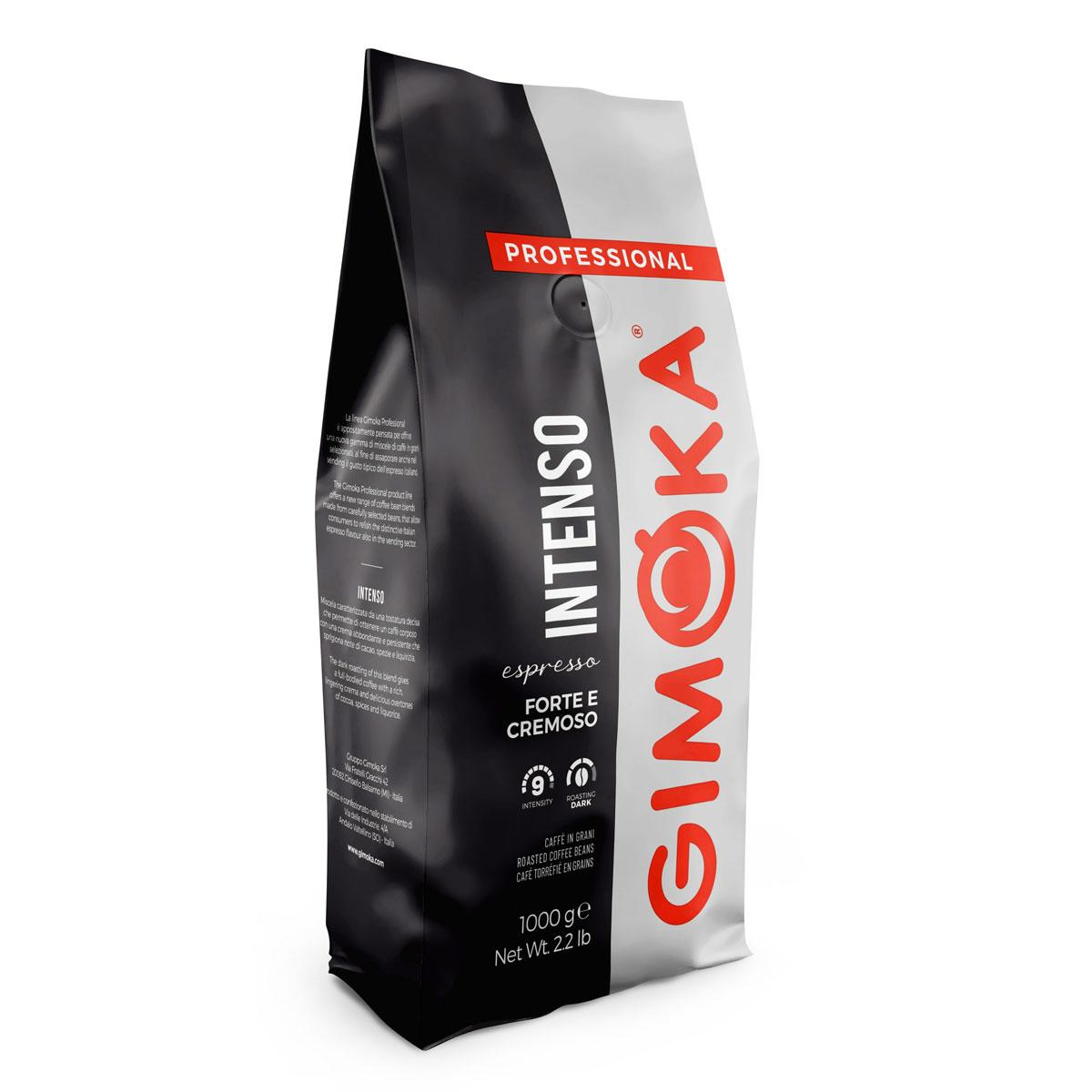 GIMOKA Pržena kafa u zrnu Intenso espresso 1kg
