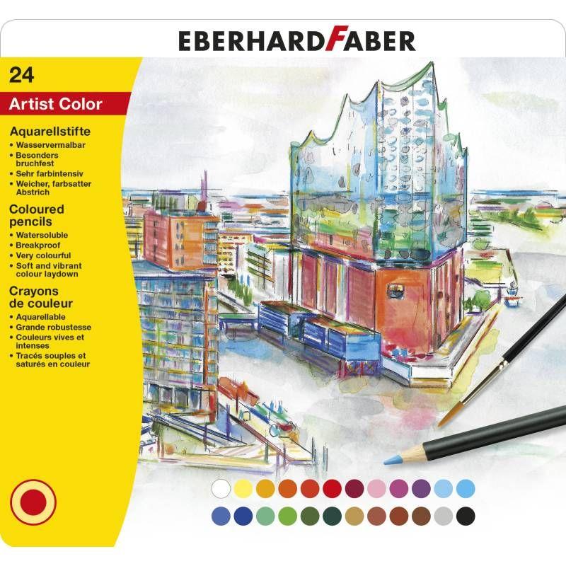 Selected image for EBERHARD FABER Drvene bojice 24/1 Artist color 516025