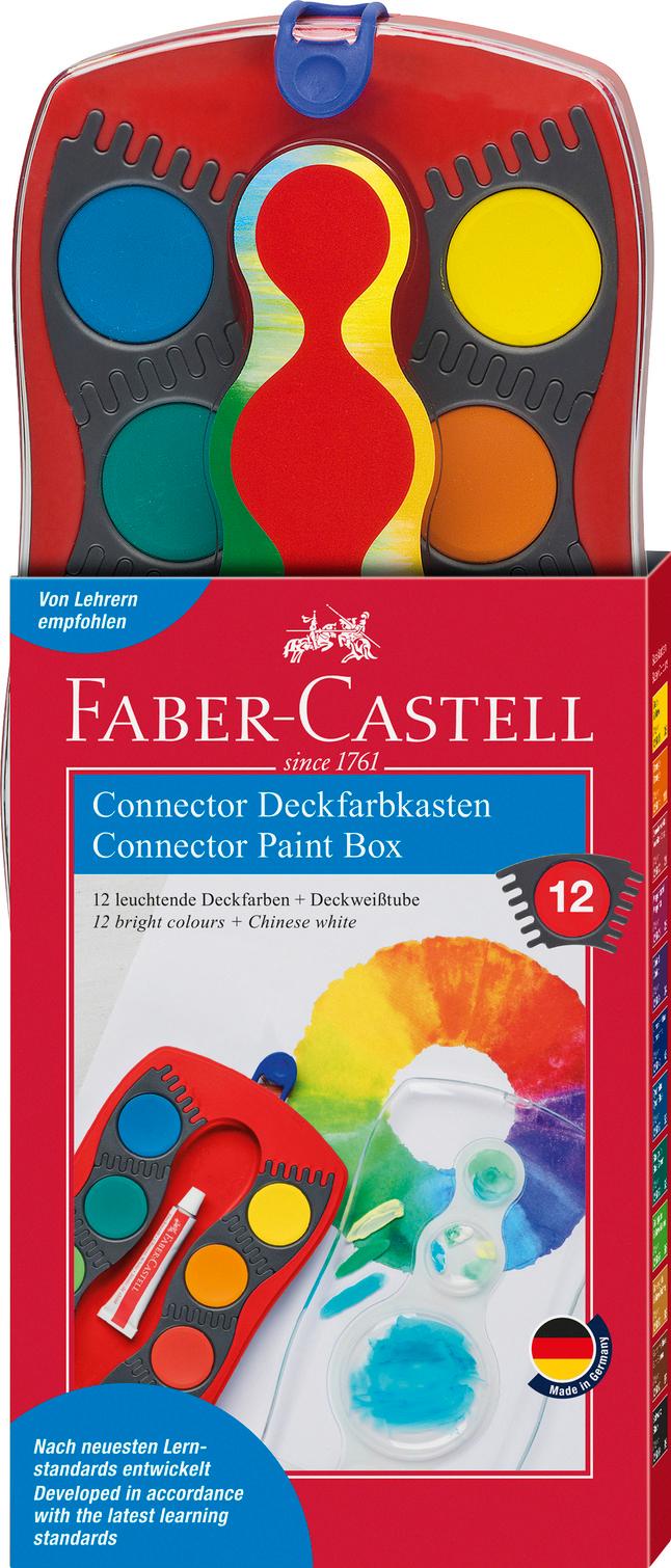 FABER CASTELL Set vodenih boja Connector 12/1 125030