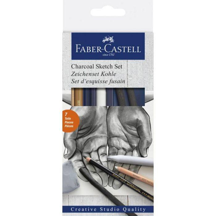 FABER CASTELL Set za crtanje Charcoal 114002