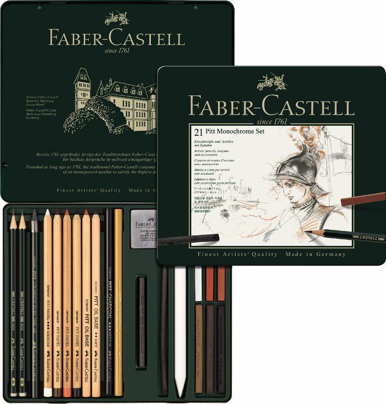 FABER CASTELL Set za crtanje Pitt Charcoal 21/1 112976