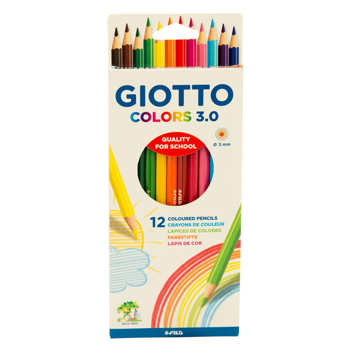 GIOTTO Colors 3.0 Drvene boje 12/1 2766