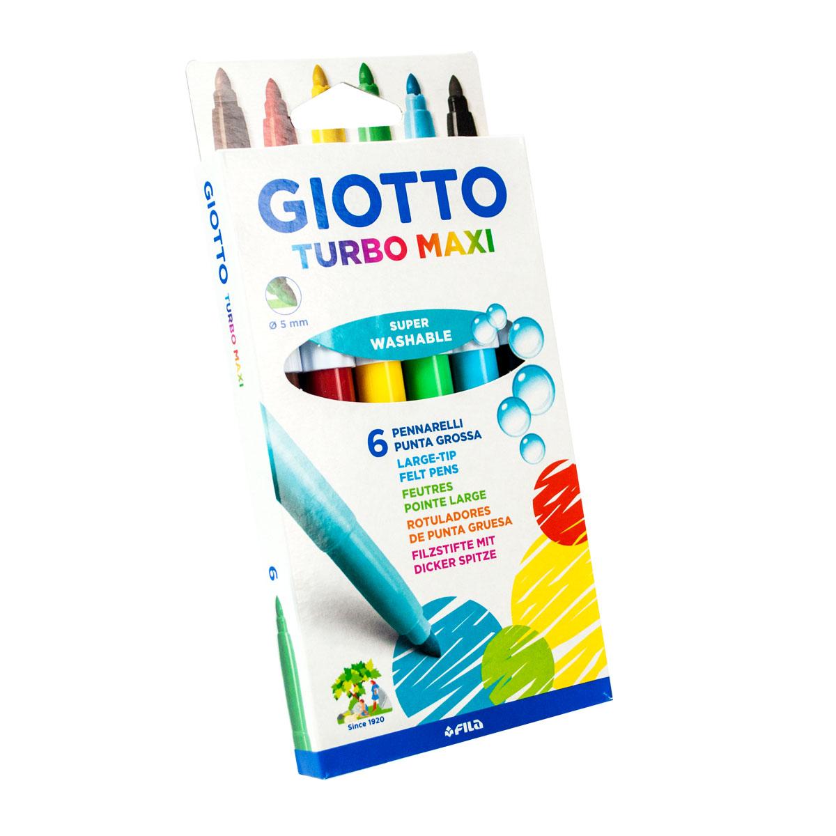 GIOTTO Flomaster 6/1 Turbo maxi blister 4530 00