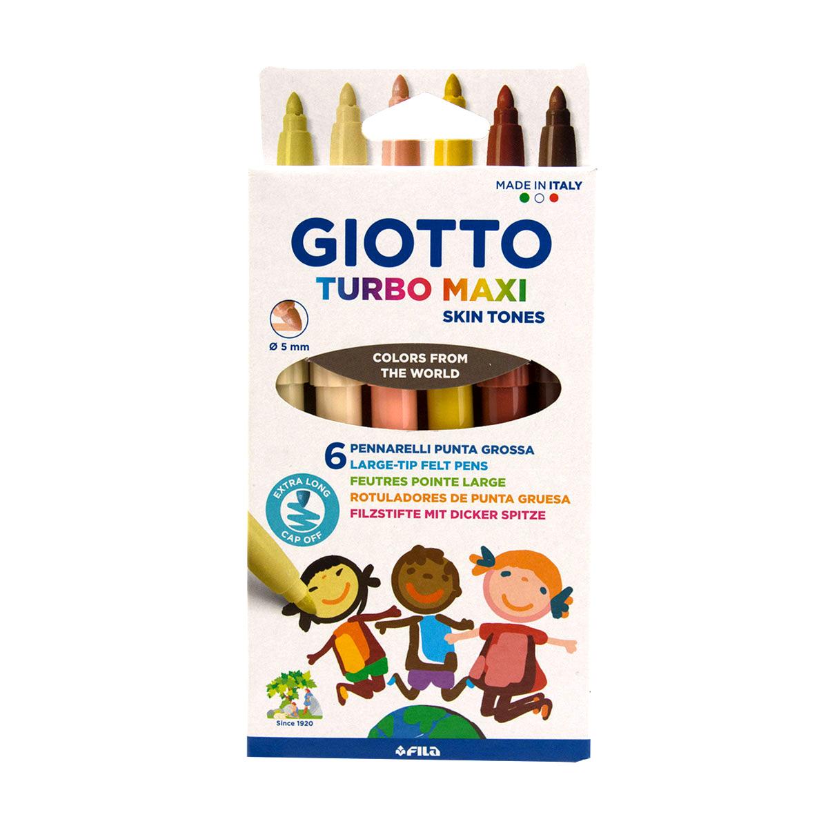 Selected image for GIOTTO Flomaster 6/1 Turbo maxi skintones 527000