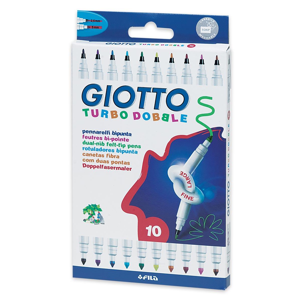 Selected image for GIOTTO Flomasteri 10/1 Turbo dobble 0424600