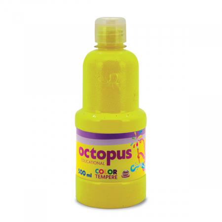 OCTOPUS Tempera 500ml UNL-1132 žuta