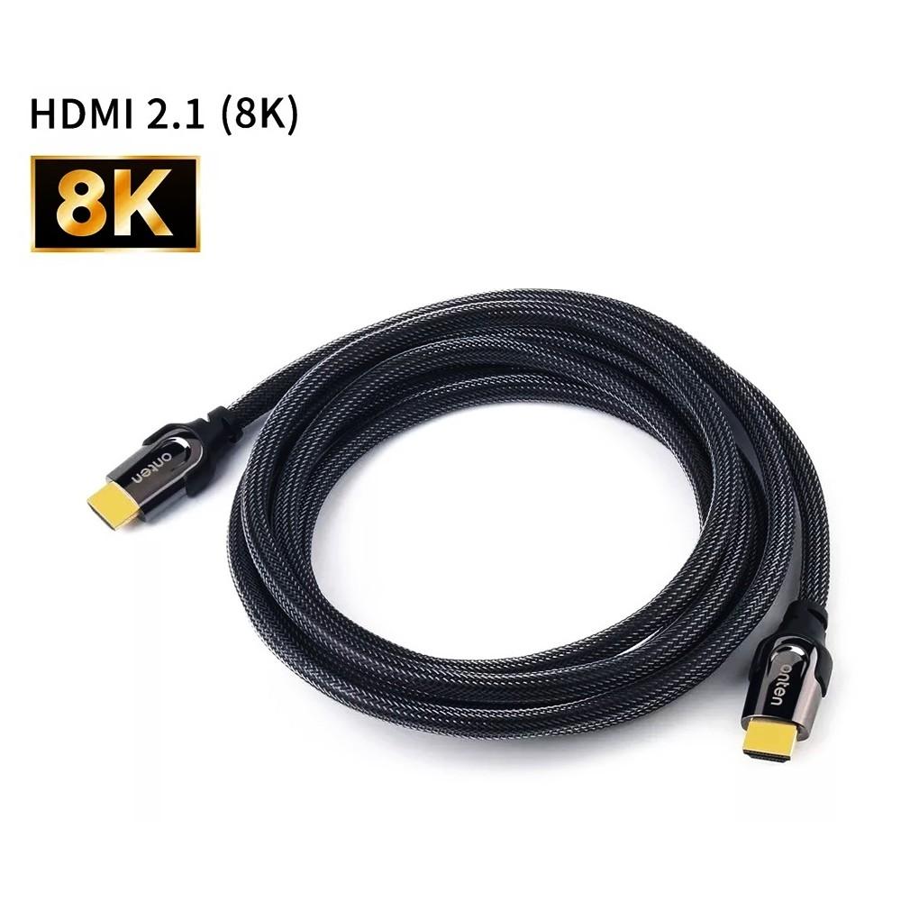 Selected image for ONTEN HDMI kabl, 8K, UD, v2.1, 3m, Crni