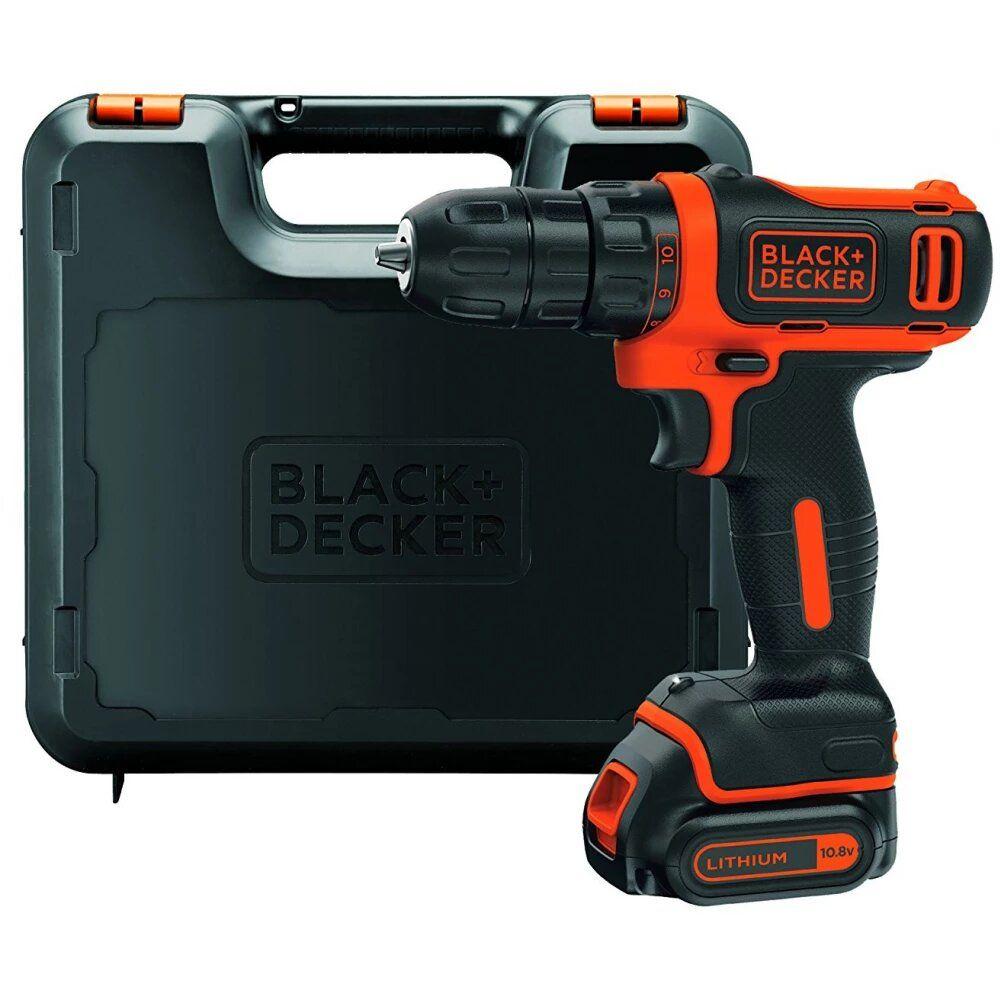 BLACK&DECKER Akumulatorska bušilica odvijač BDCDD12K narandžasta