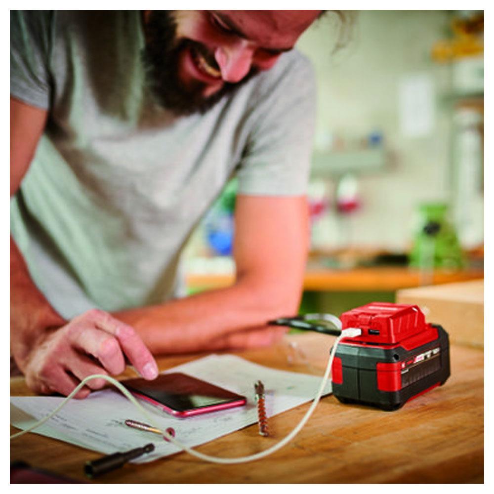Selected image for EINHELL USB Power Bank TE-CP 18 Li USB - Solo