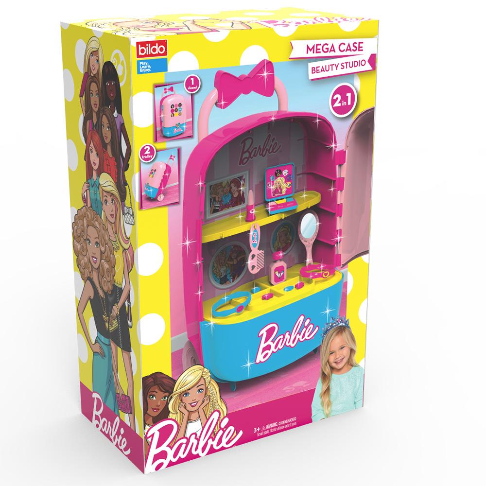 BILDO Barbie kozmetički kofer sa kozmetikom i nakitom