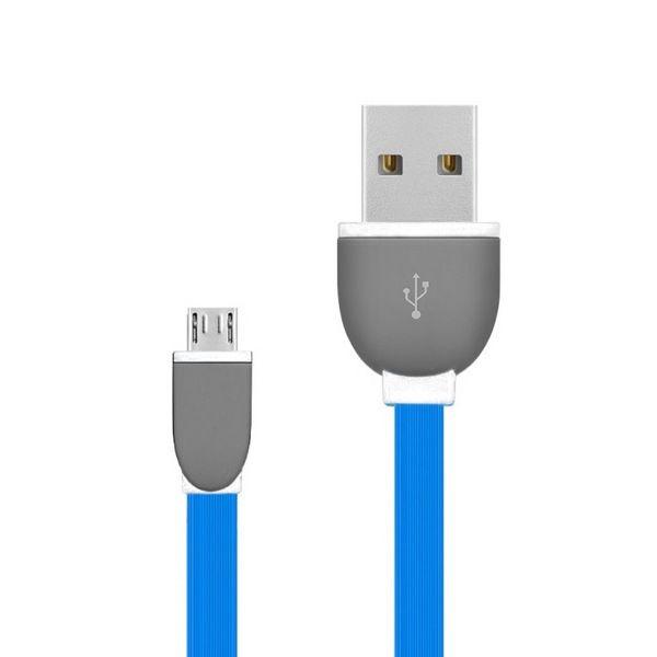 PROSTO USB 2.0 kabl USB A - USB micro b1m USB k-f/bl plavi
