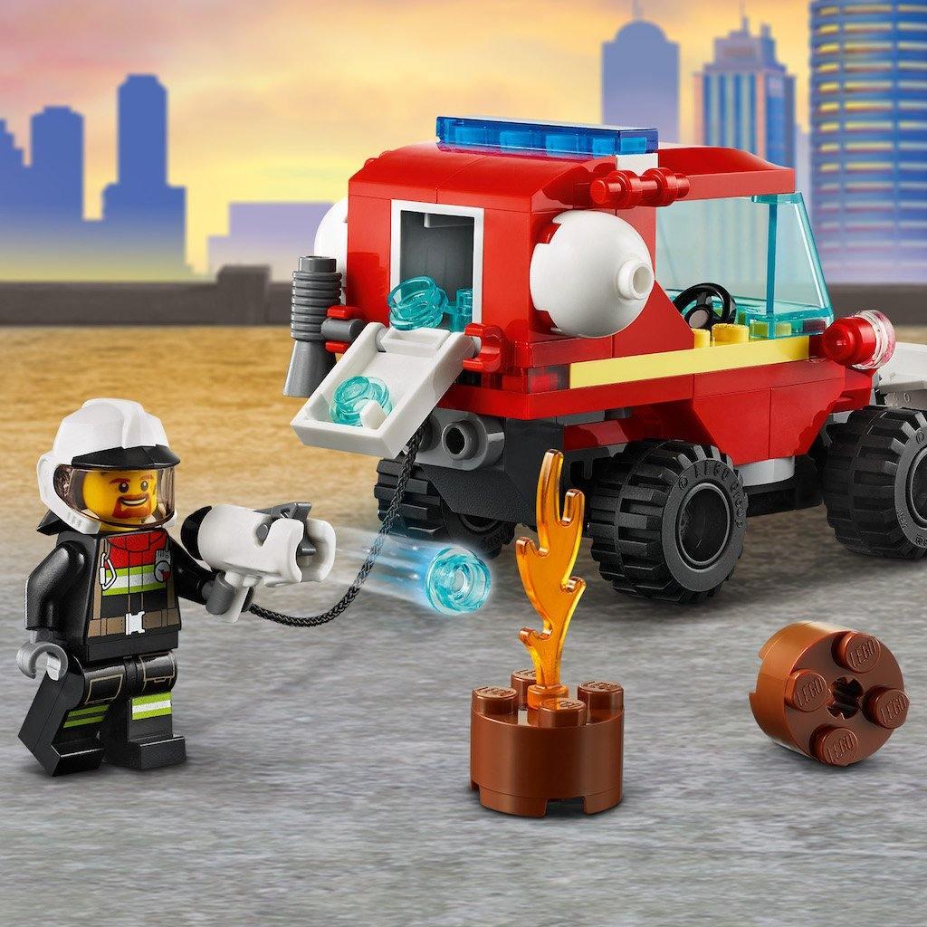 Selected image for LEGO Kocke City Fire Hazard Truck LE60279