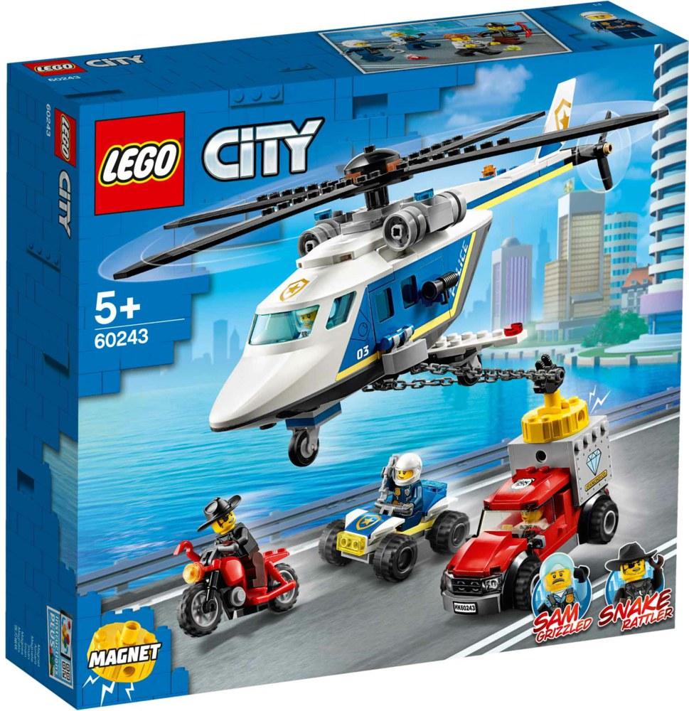 LEGO Kocke City Police Helicopter Chase LE60243