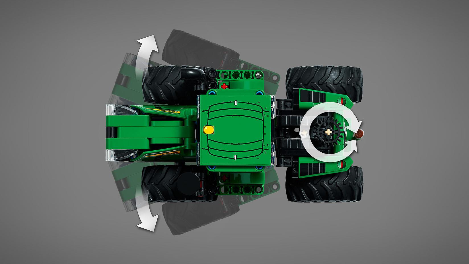 Selected image for LEGO Kocke Džon Dir 9620R 4WD traktor 42136