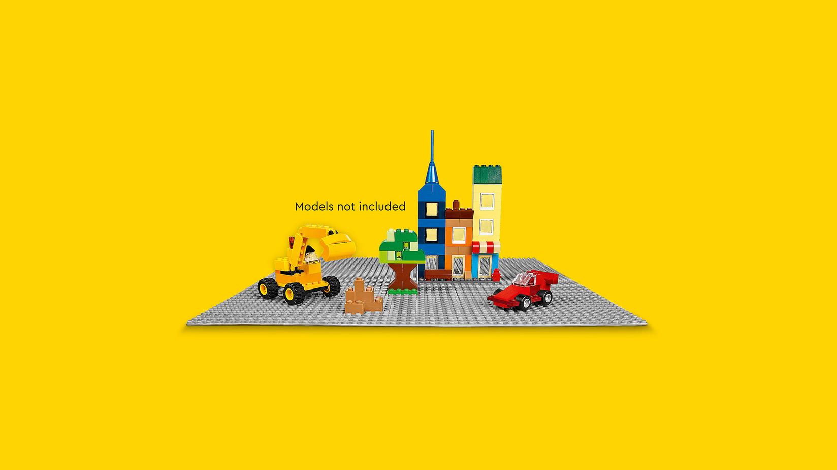 Selected image for LEGO Kocke Siva podloga za gradnju 11024
