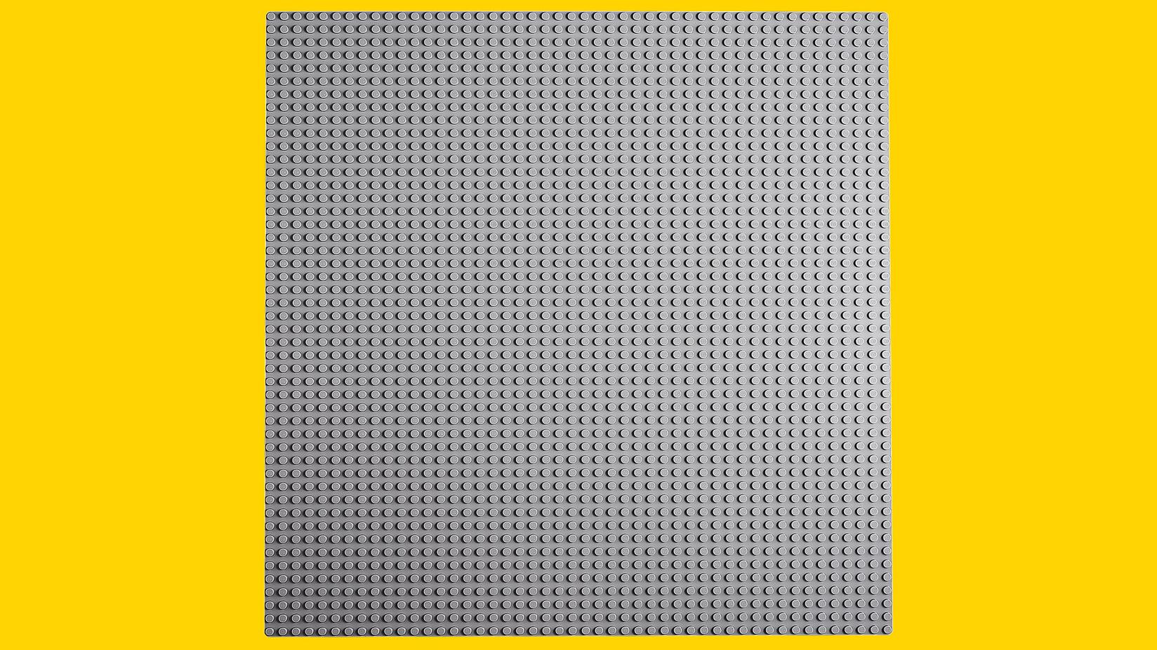 Selected image for LEGO Kocke Siva podloga za gradnju 11024