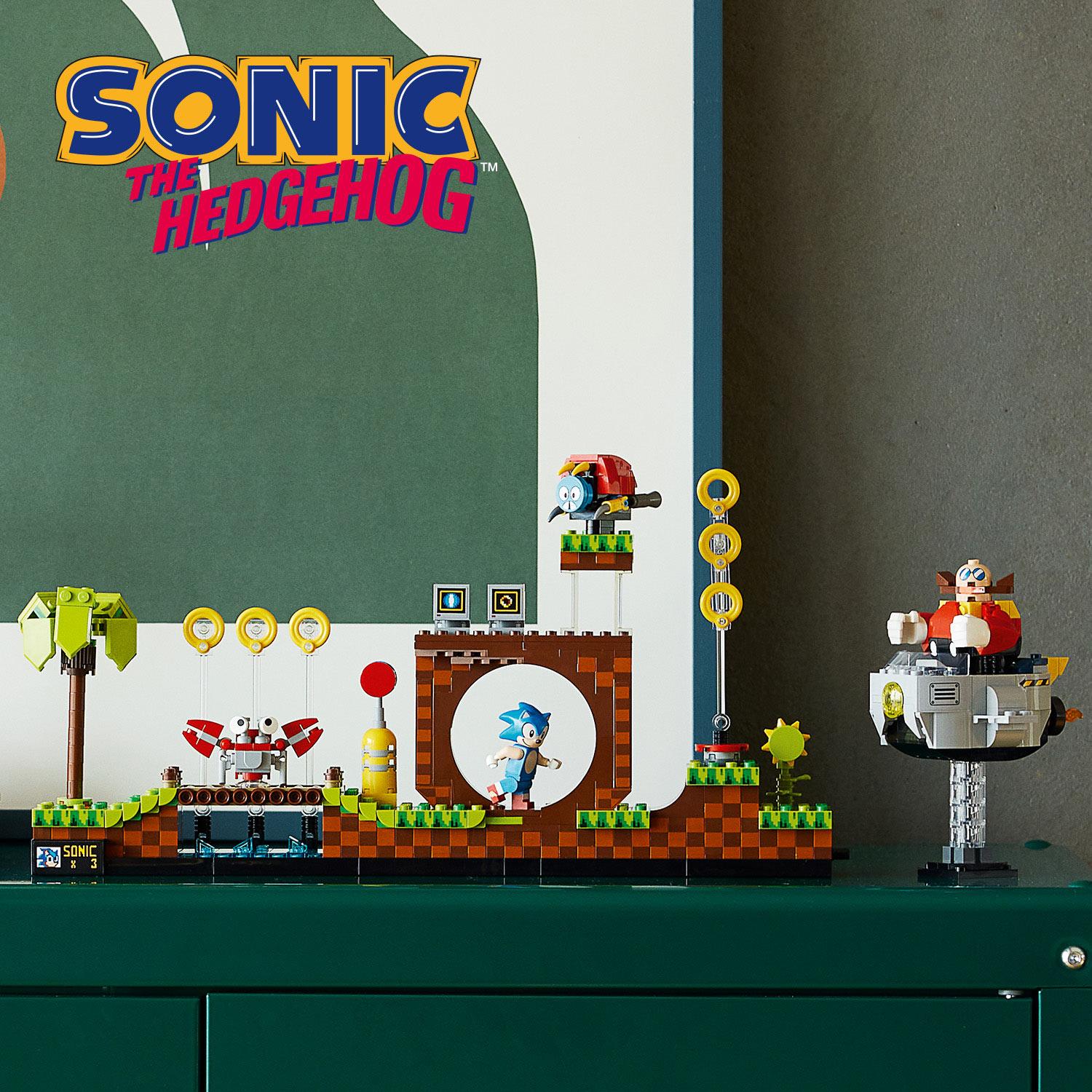 Slike LEGO Kocke Sonic the Hedgehog – Oblast zelenih brda 21331