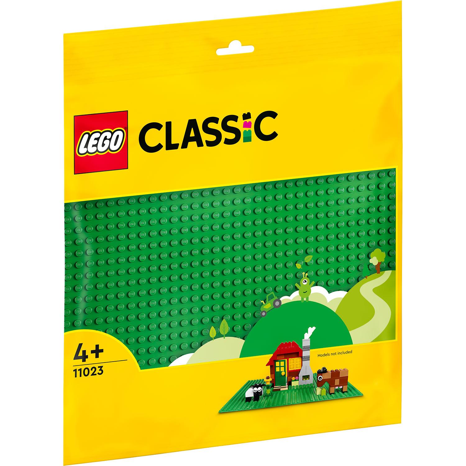 LEGO Kocke Zelena podloga za gradnju 11023