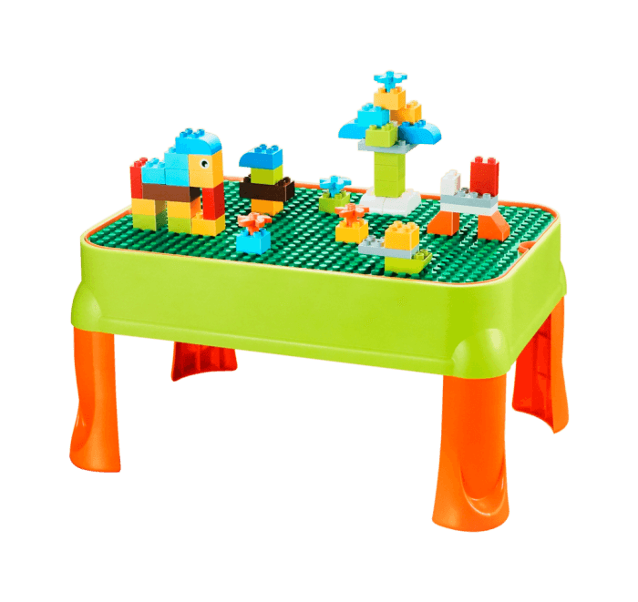 MOJA KNJIŽARA Igračka radni sto + kocke