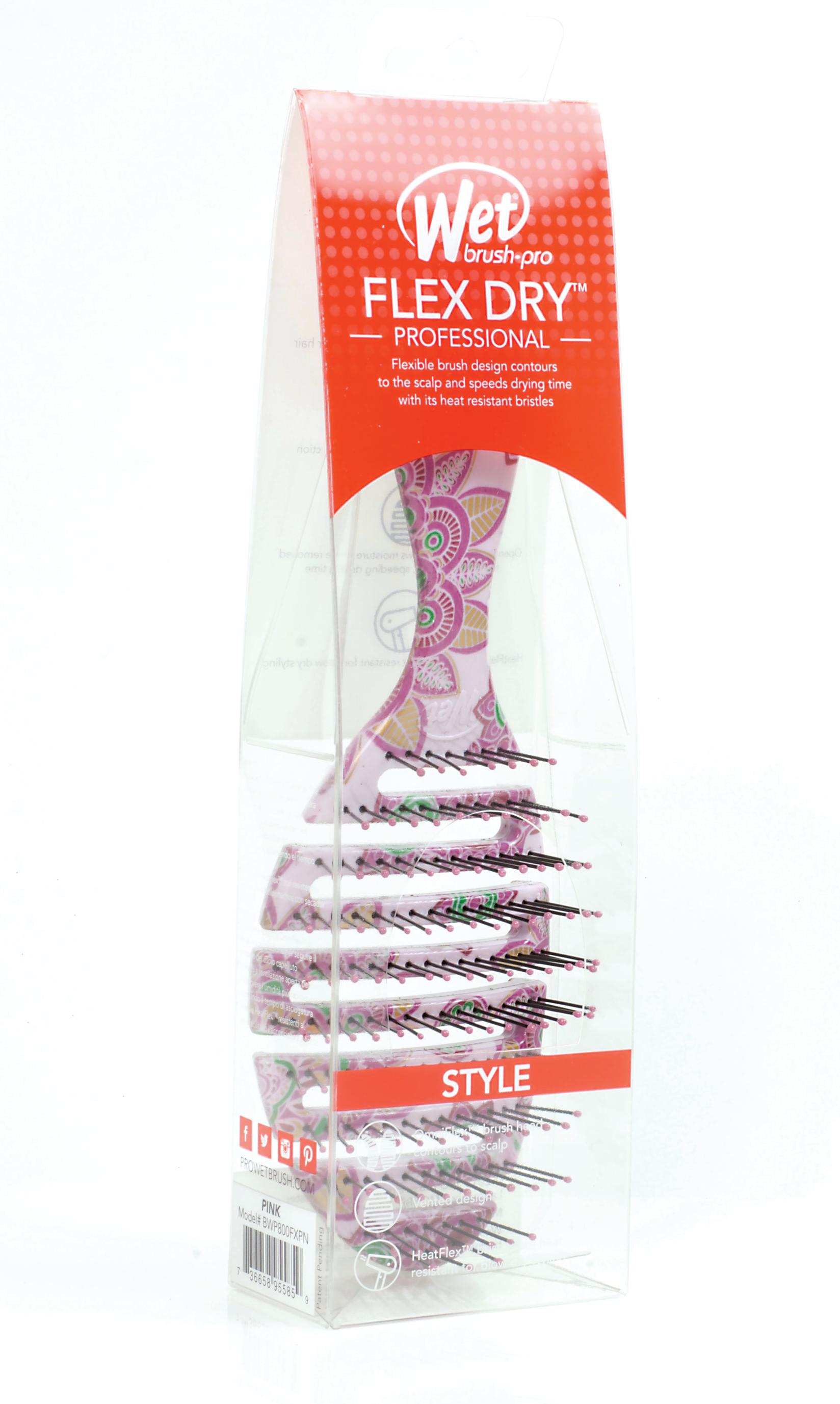 Selected image for WET BRUSH Četka za kosu Oval Flex Dry Moroccan Flex, Roze
