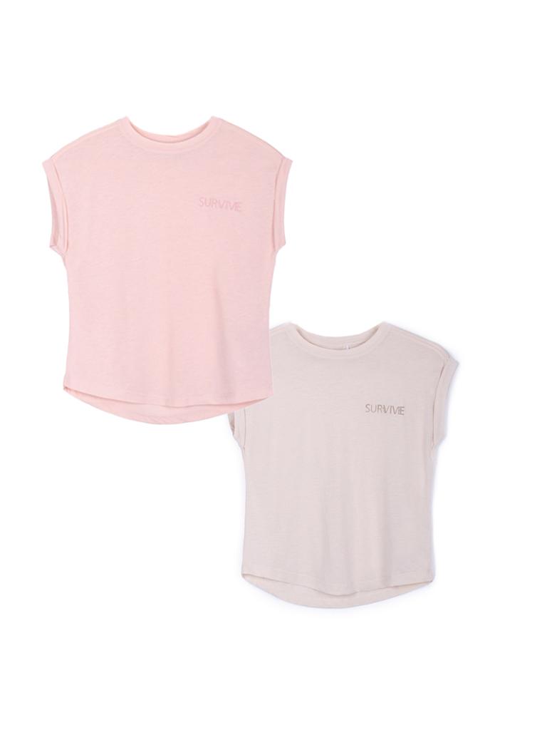 Selected image for Frei Set majica za devojčice, 2 komada, Roze