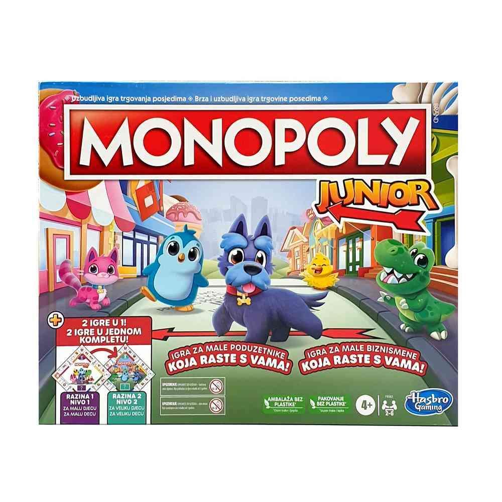 HASBRO Društvena igra Monopol Junior