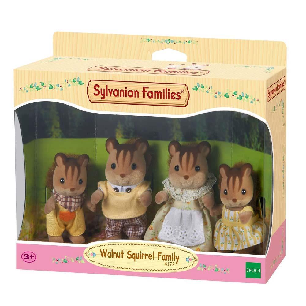 SYLVANIAN FAMILIES Figurice Walnut Squirrel Family