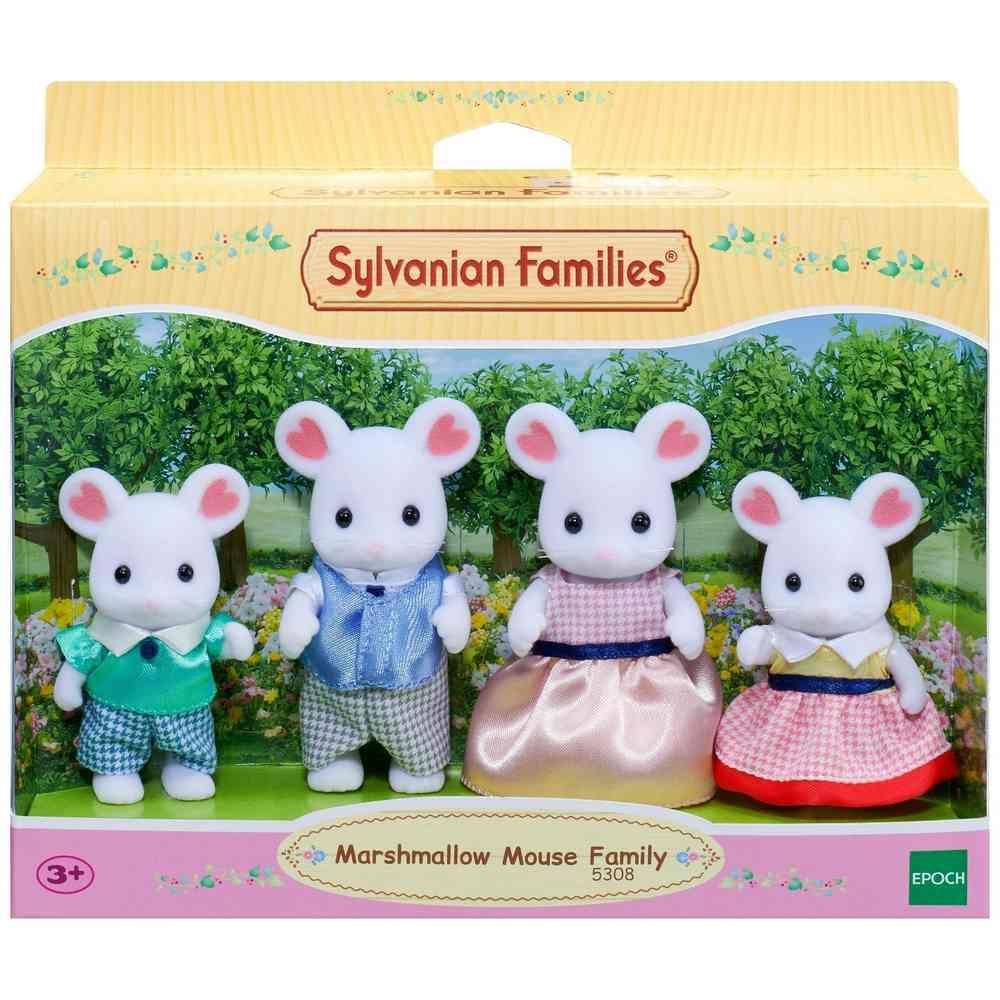 SYLVANIAN FAMILIES Figurice Marshmallow Mouse Family