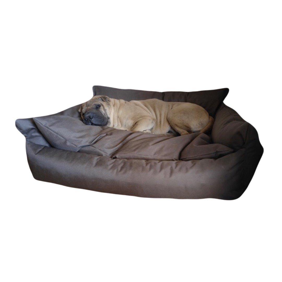 Selected image for SPOTT PET Fotelja za kućne ljubimce, Vodoodbojno platno i memori pena, 90/65 XL, Braon
