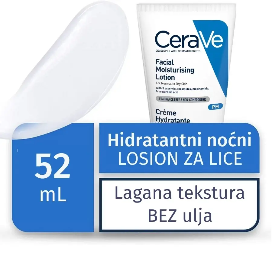 Selected image for CERAVE Hidratantna nega za lice 52 ml