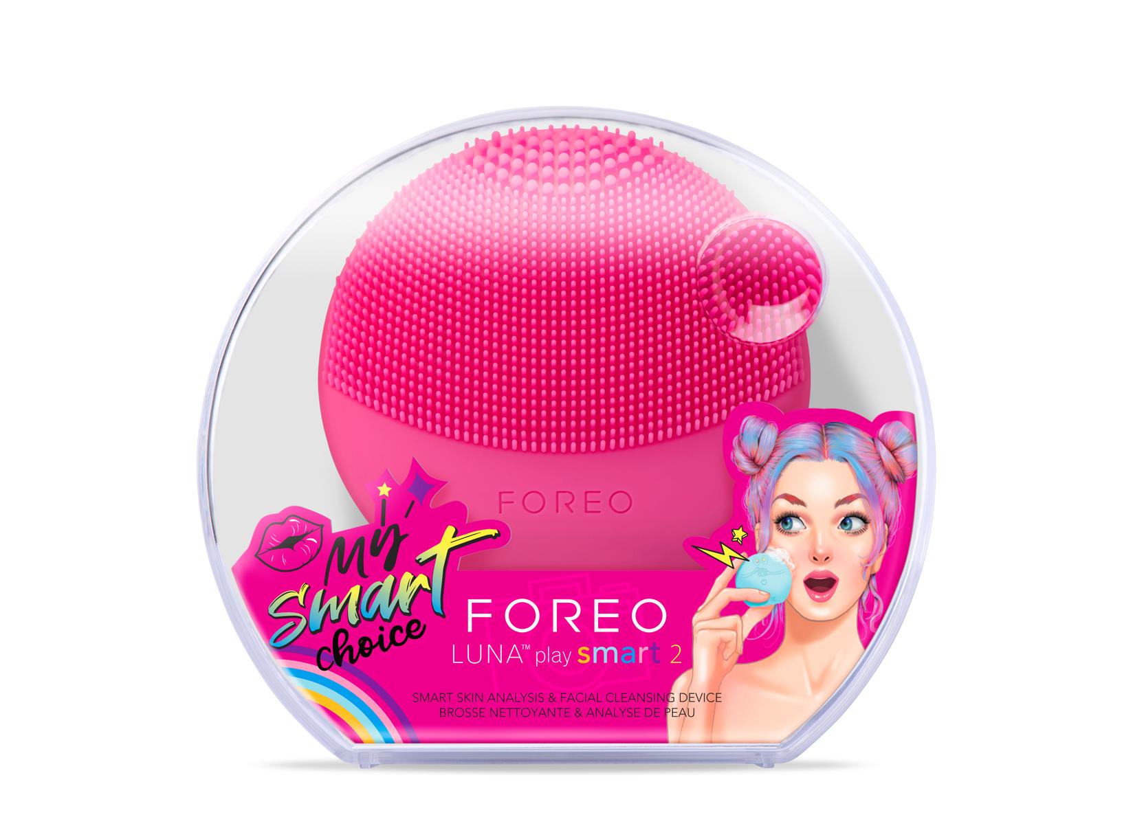 Selected image for FOREO Pametni uređaj za čišćenje lica sa senzorima za analizu kože LUNA play smart 2 Cherry Up