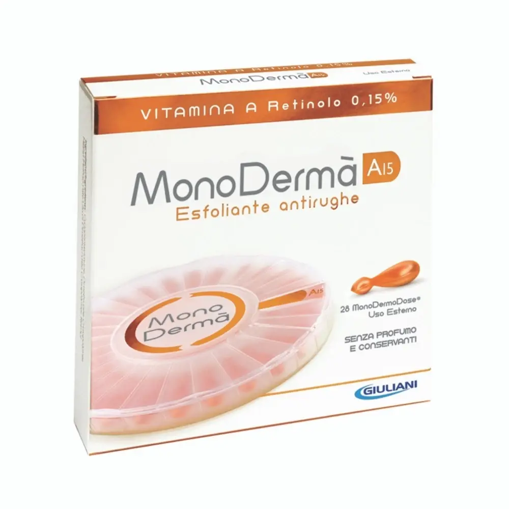 Selected image for GIULIANI MONODERMA Formula za negu lica sa vitaminom A15 28 kapsula