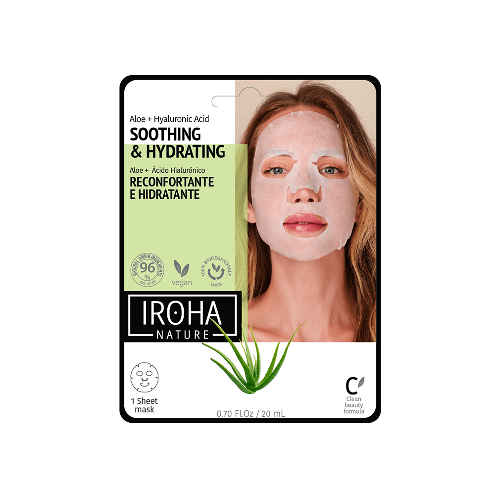 IROHA NATURE Antiage Maska za lice sa Aloe Verom