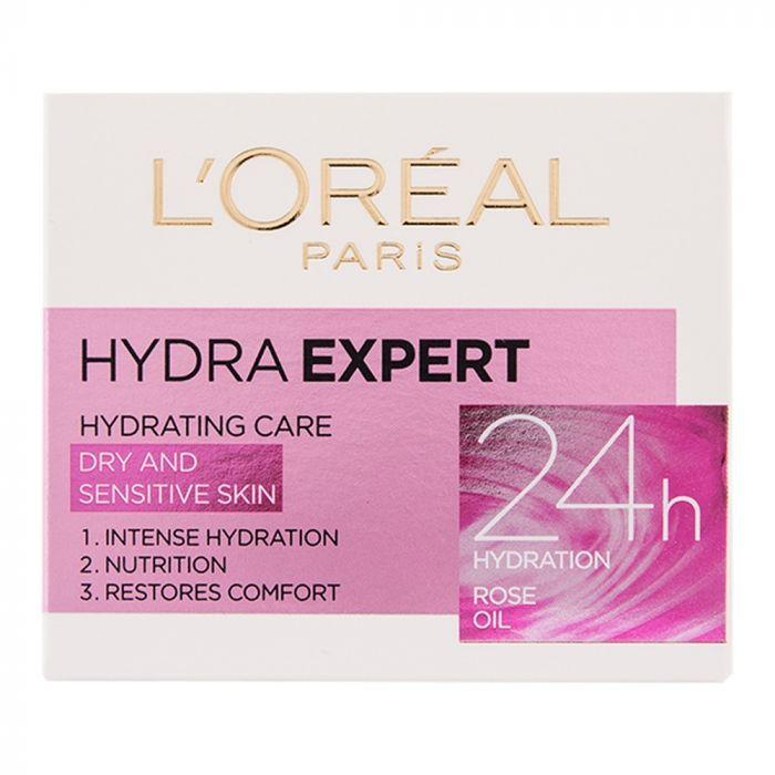 Selected image for L'OREAL PARIS Hydra Expert Ženska dnevna krema za suvu i osetljivu kožu 50ml