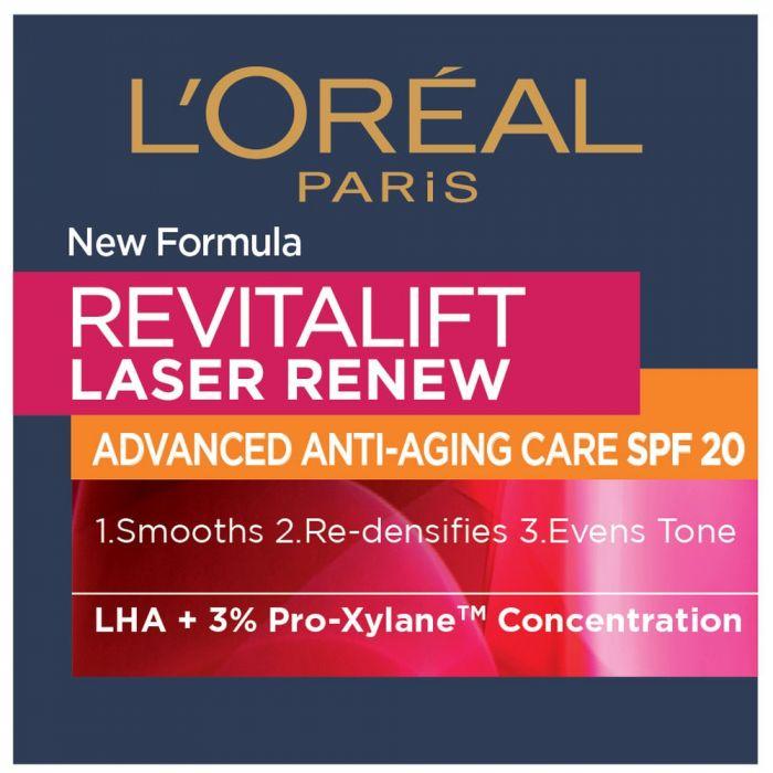 L'OREAL PARIS Ženska dnevna krema Revitalift laser SPF20 50 ml