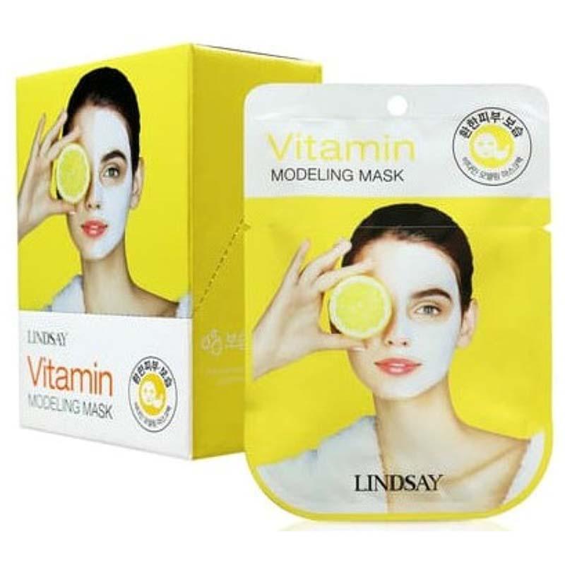 Slike LINDSAY Alginatna maska za lice sa vitaminima