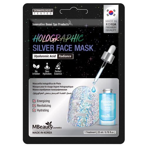 MBEAUTY Maska za lice Hologram Silver 23ml