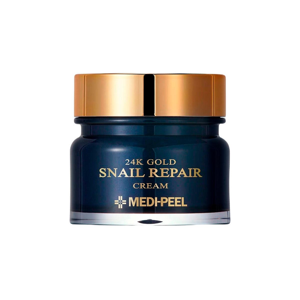Selected image for MEDI-PEEL Krema za lice sa zlatom i mucinom od puževa 24k Gold Snail Repair 50ml