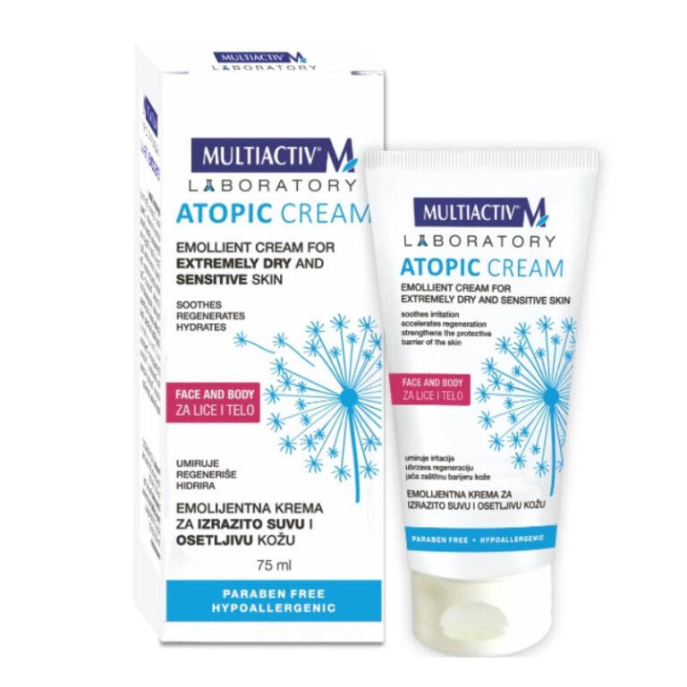 MULTIACTIV Emolijentna krema za izrazito suvu i osetljivu kožu Atopic Cream 75 ml