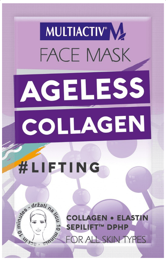 MULTIACTIV Maska za lice Ageless Collagen 7.5 ml