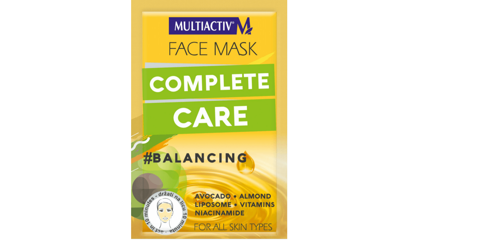 MULTIACTIV Maska za lice Complete Care 7.5 ml