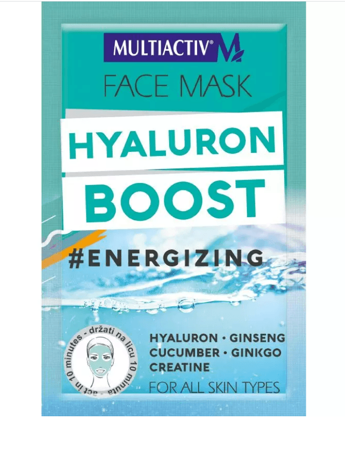 MULTIACTIV Maska za lice Hyaluron Boost 7.5 ml