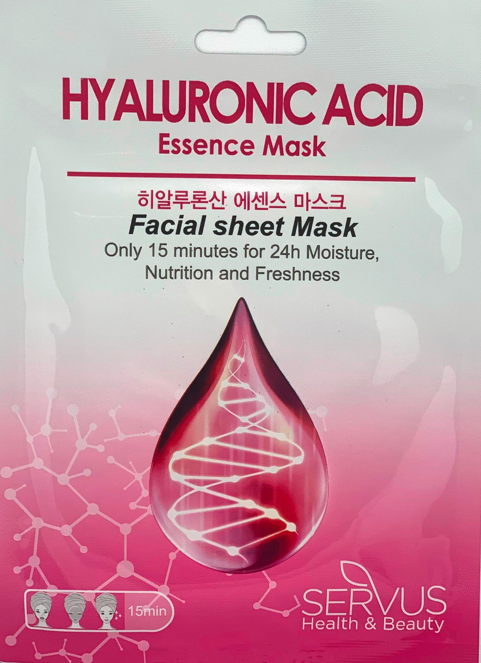 SERVUS HEALTH & BEAUTY Maska za lice Hyaluronic acid 25 ml