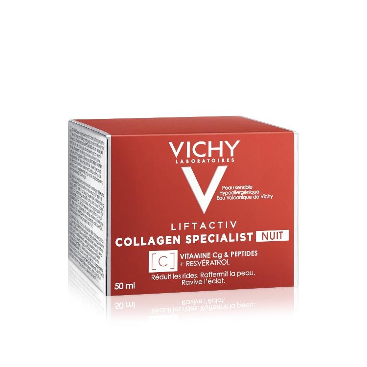 Selected image for VICHY Noćna krema za lice Liftactiv Collagen Specialist 50 ml
